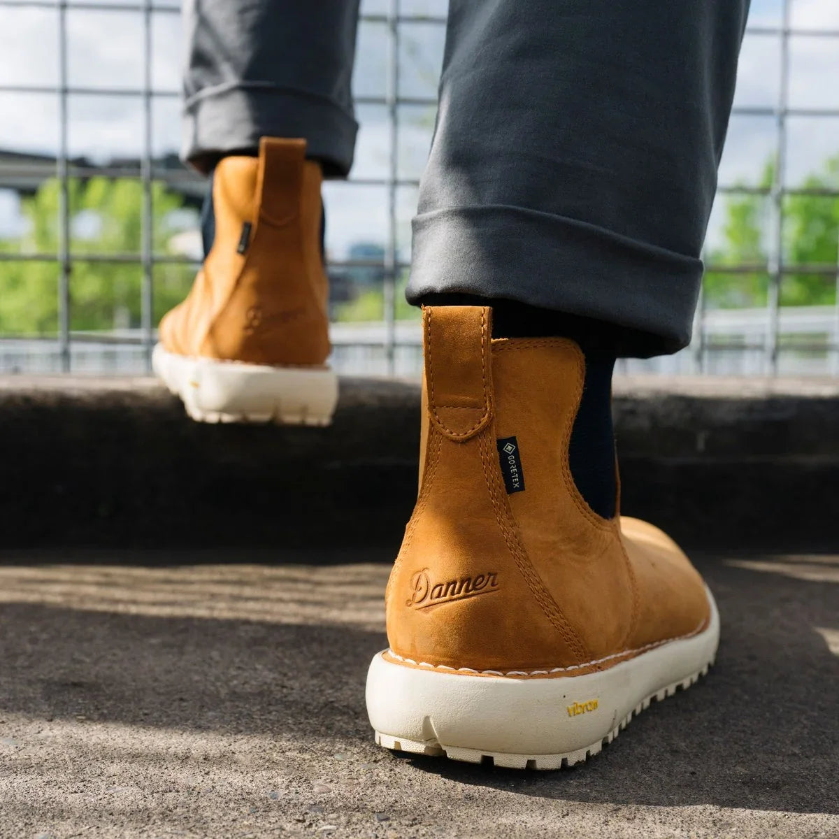 Waterproof Nubuck Chelsea Boots - Roasted Pecan