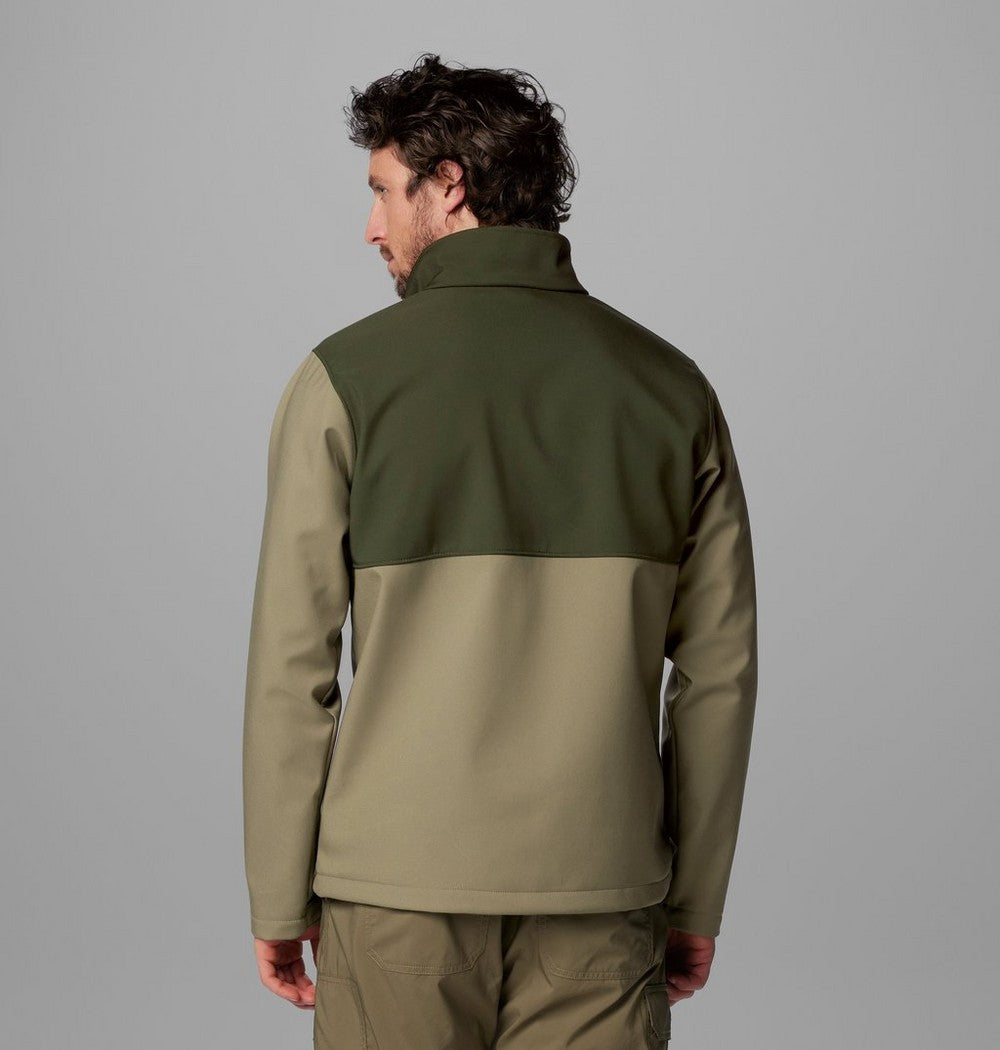 Men's Water-Resistant Softshell Jacket - Spice