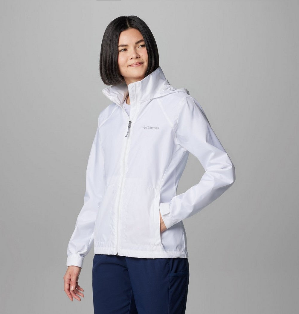 Women's Packable Water-Repellent Jacket - Blue
