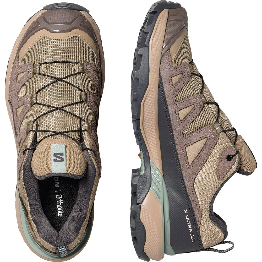 Waterproof Leather Hiking Shoe - Tan