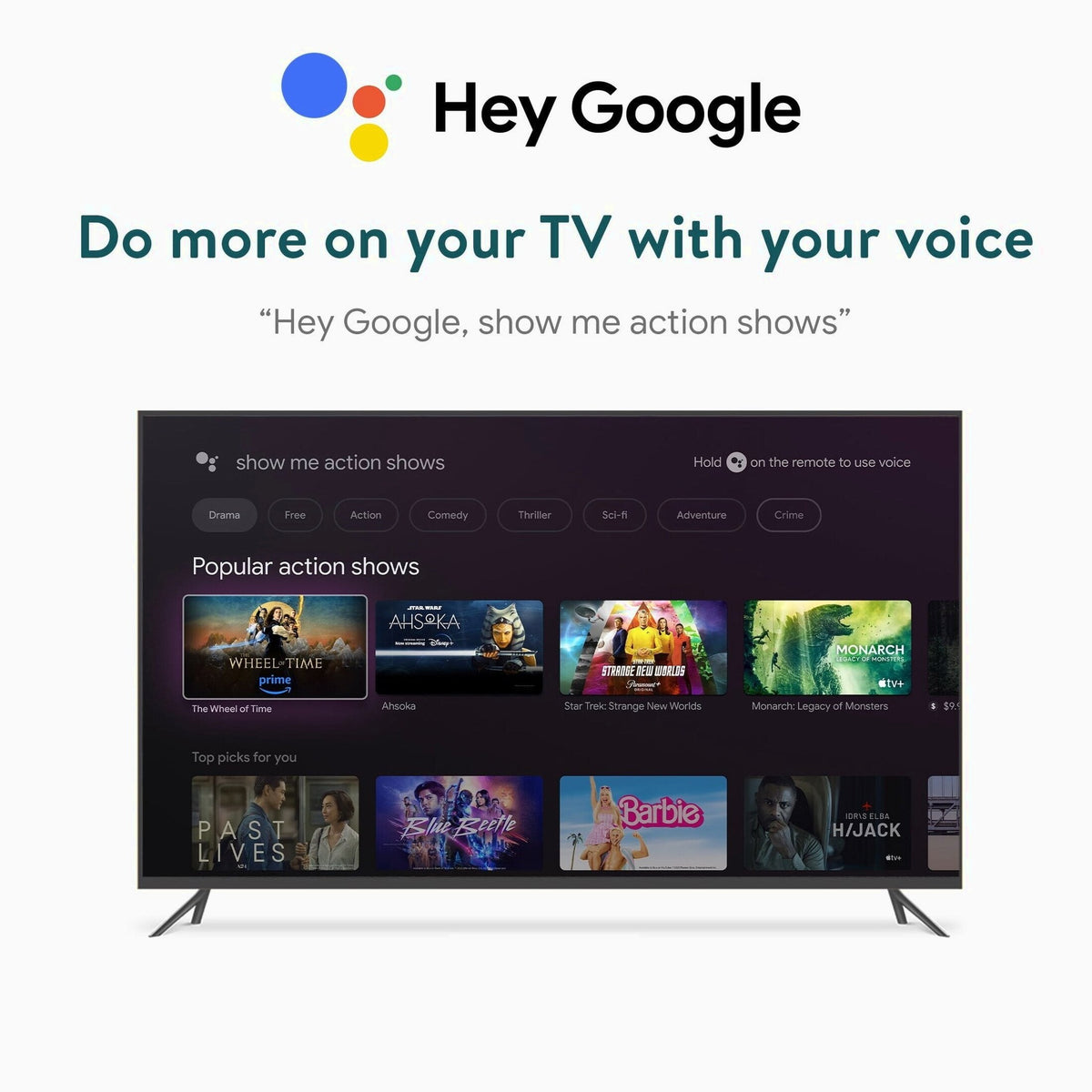 Onn. 4K Pro Streaming Device With Google TV, 4K UHD, Dolby Vision & Atmos, Wi Fi 6
