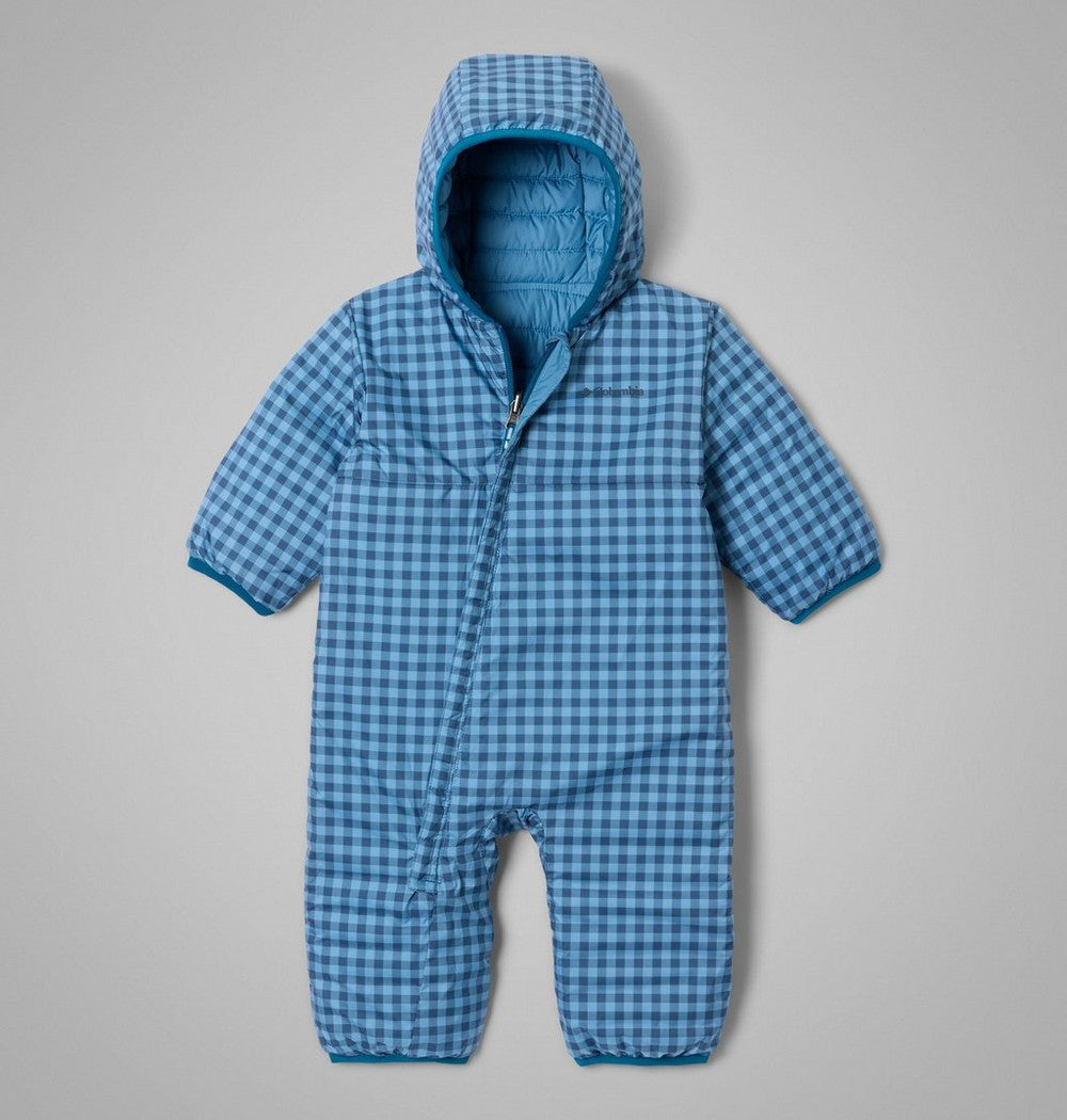Infant Reversible Insulated Bunting - Blue