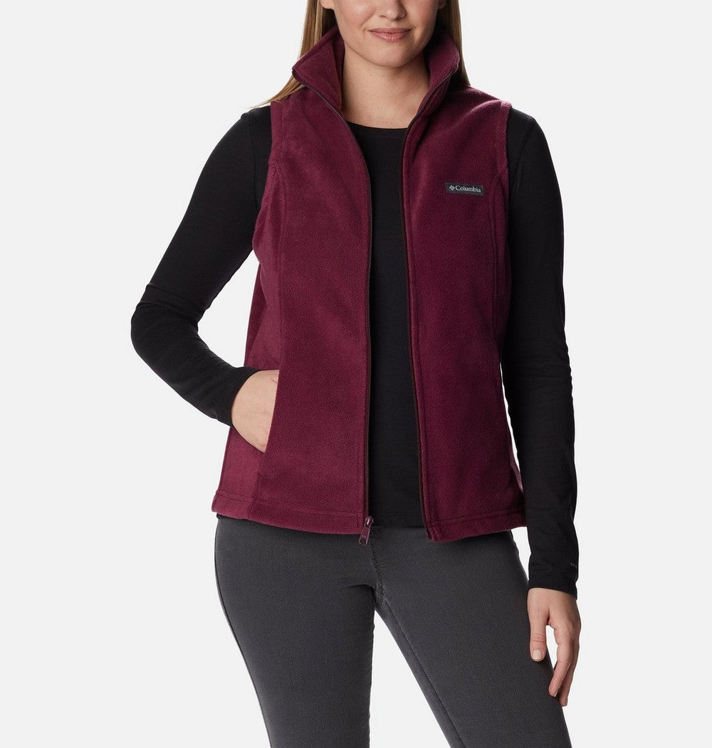 Women's Fleece Vest - Chalk