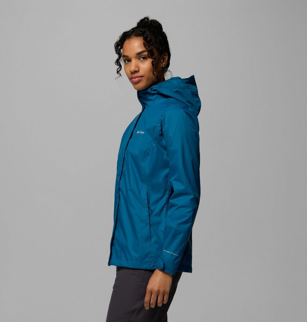 Women's Packable Rain Jacket - Fig