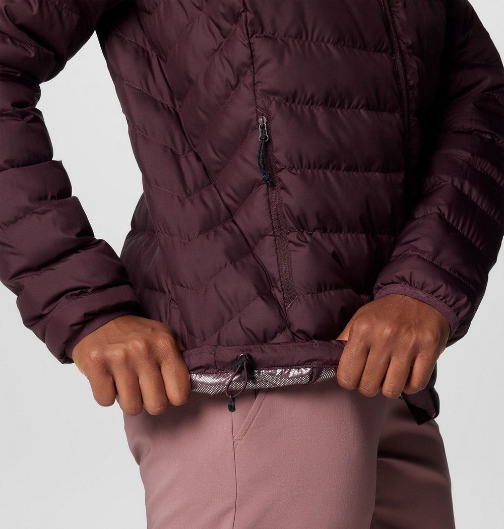 Women's Hooded Puffer Jacket - Navy