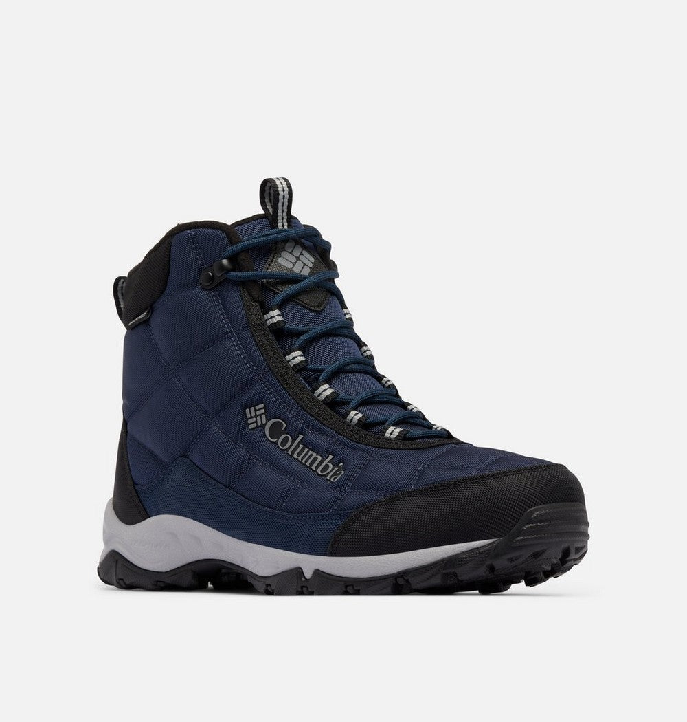 Men's Wide Insulated Winter Boot - Navy Grey