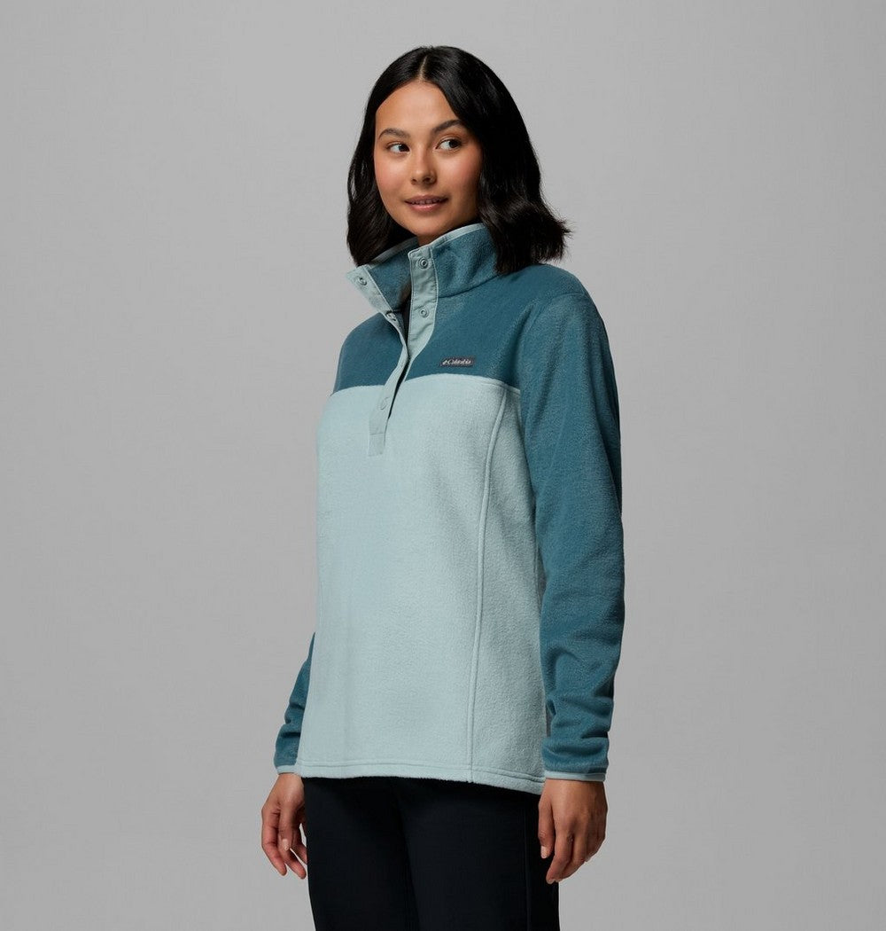 Women's Half-Snap Fleece Pullover - Navy