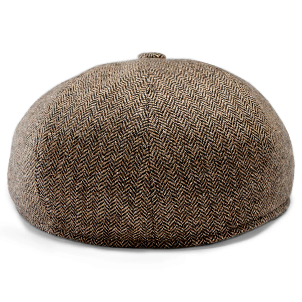 Malco Herringbone Moda Newsboy Cap