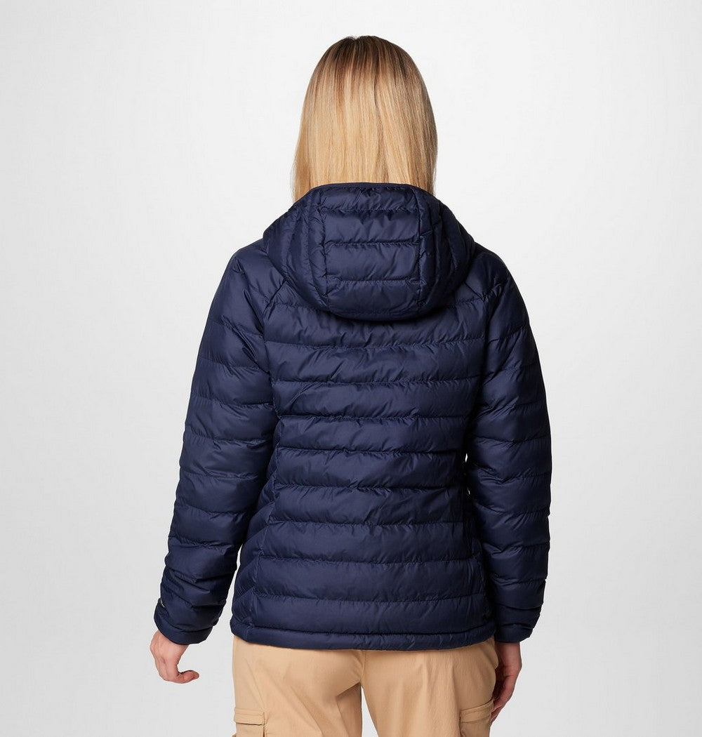 Women's Hooded Puffer Jacket - Navy