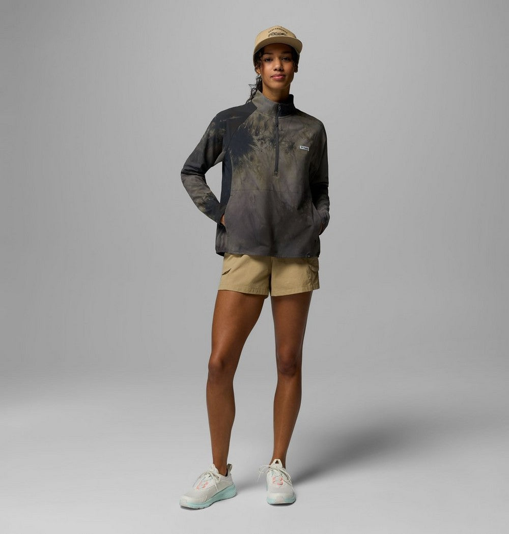 Women's Half-Zip Fishing Shirt - Pink