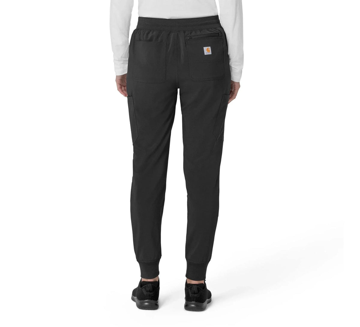 Women's Stretch Cargo Jogger Scrub Pants - Pink