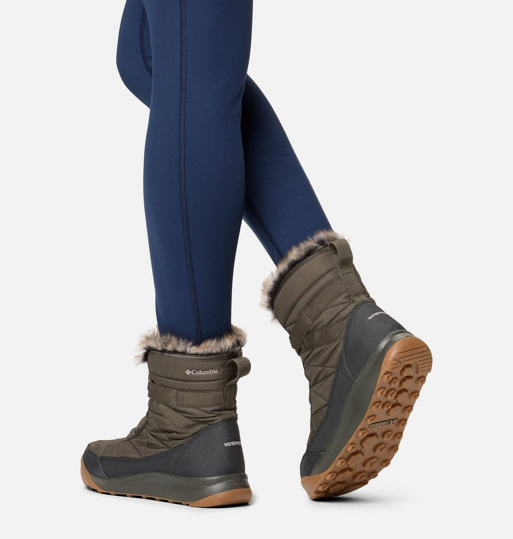 Women's Insulated Winter Ankle Boot - Gray Purple