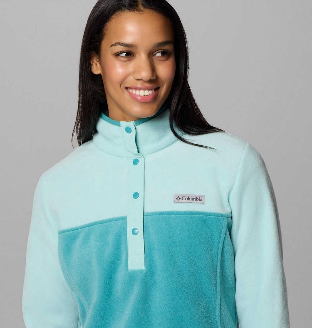 Women's Half-Snap Fleece Pullover - Navy