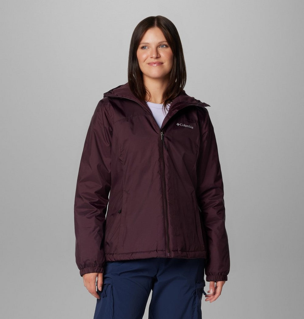 Women's Sherpa-Lined Insulated Jacket - Green