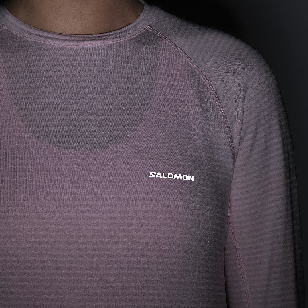 Women's Long Sleeve Fleece Base Layer - Black