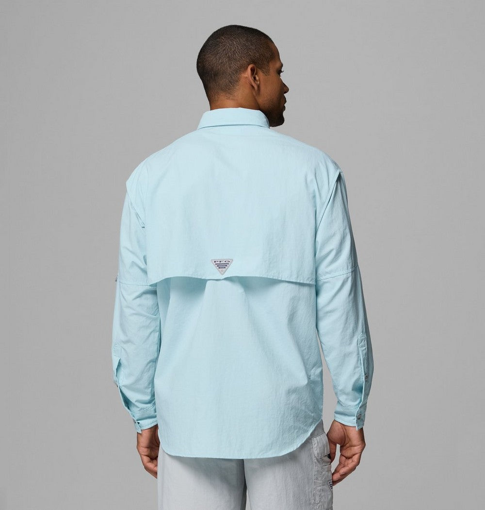 Men's Vented Long-Sleeve Fishing Shirt - Blue