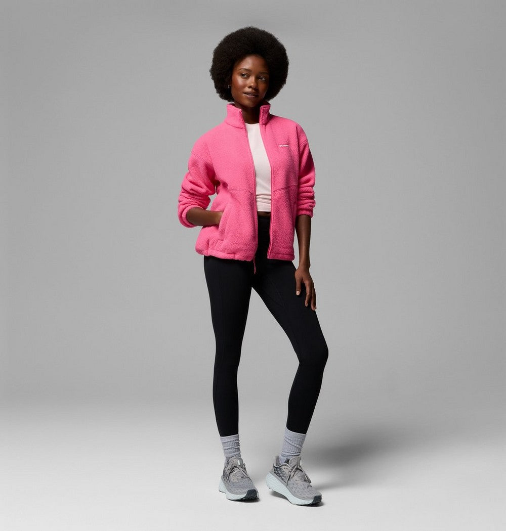 Women's Full-Zip Fleece Jacket - Tobacco