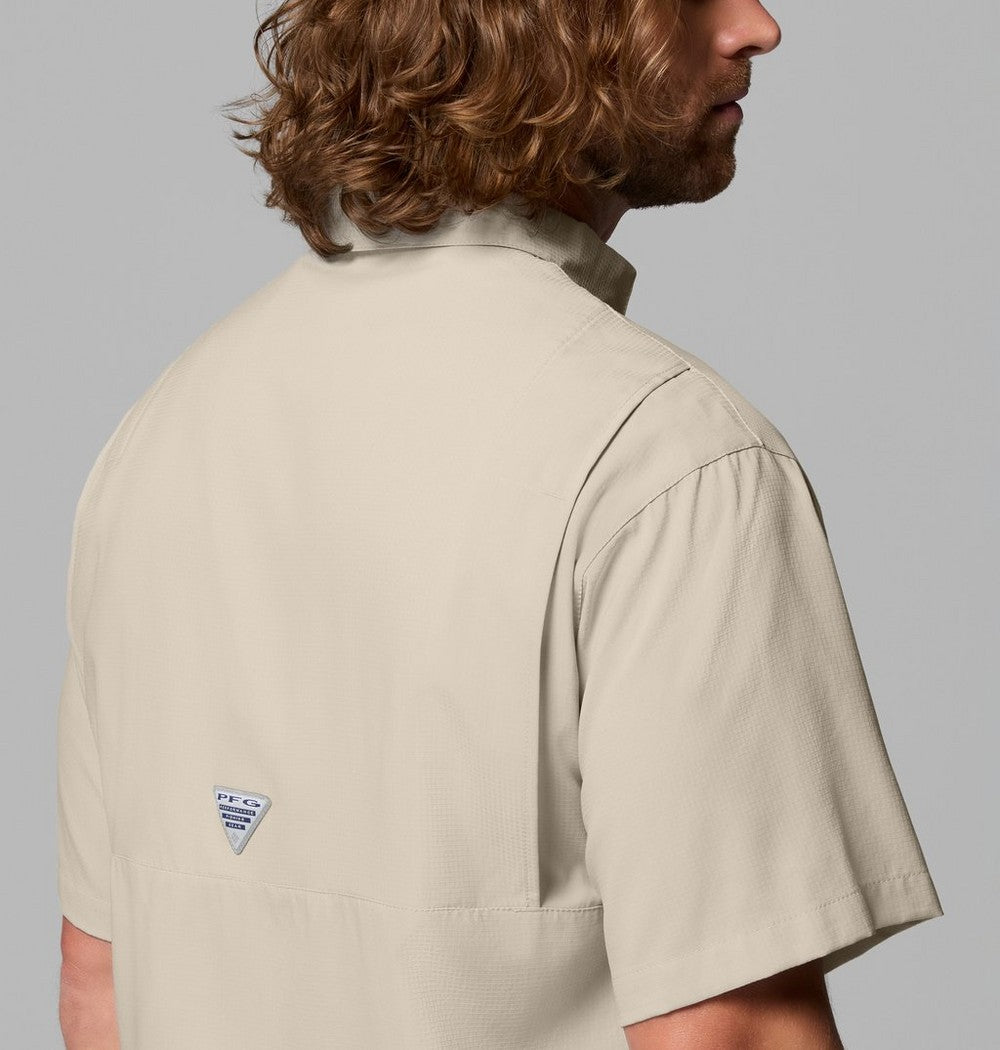 Men's Short-Sleeve Fishing Shirt - Blue