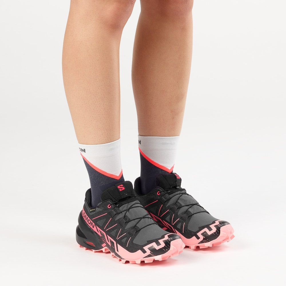 Women's Waterproof Trail Running Shoes - Green