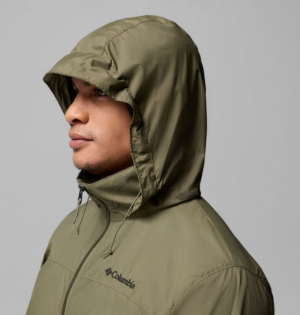 Men's Packable Light Rain Jacket - Tuscan