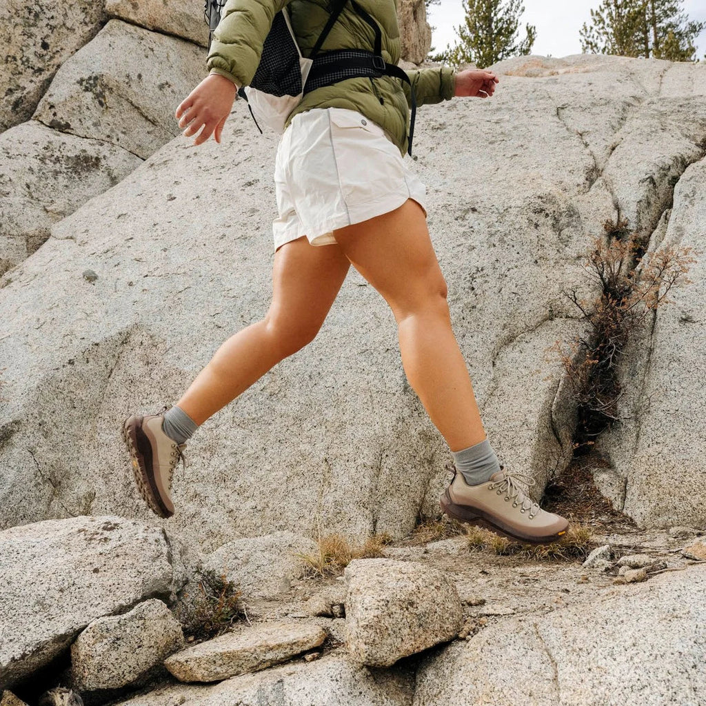 Women's Waterproof Low Hiking Shoe - Gray
