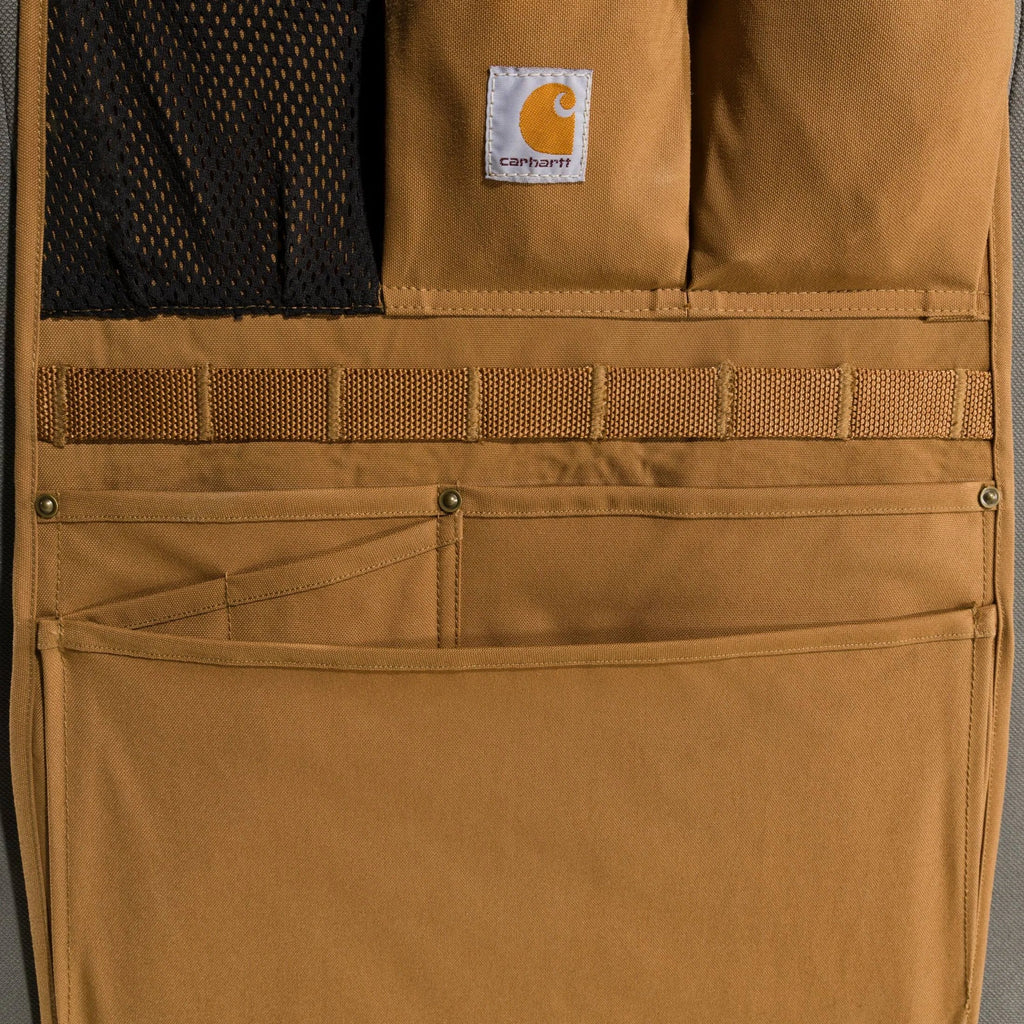 Universal Nylon Vehicle Seat Organizer - Brown