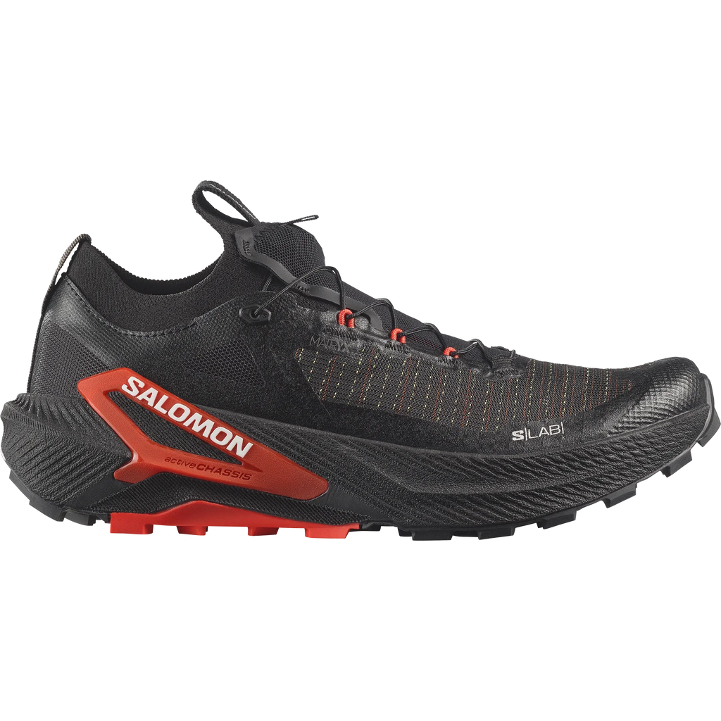 Technical Trail Running Shoes - Black Red
