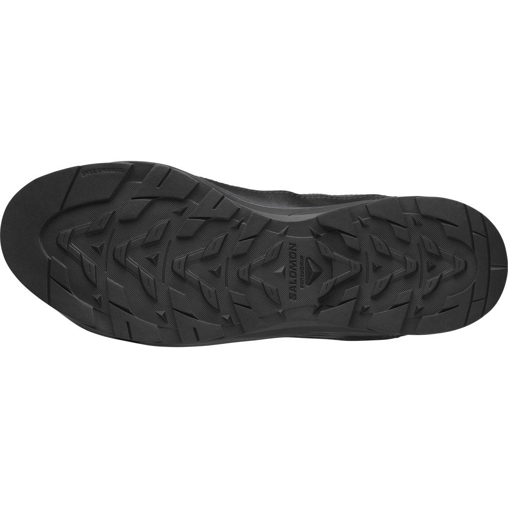 Leather And Mesh Trail Sneaker