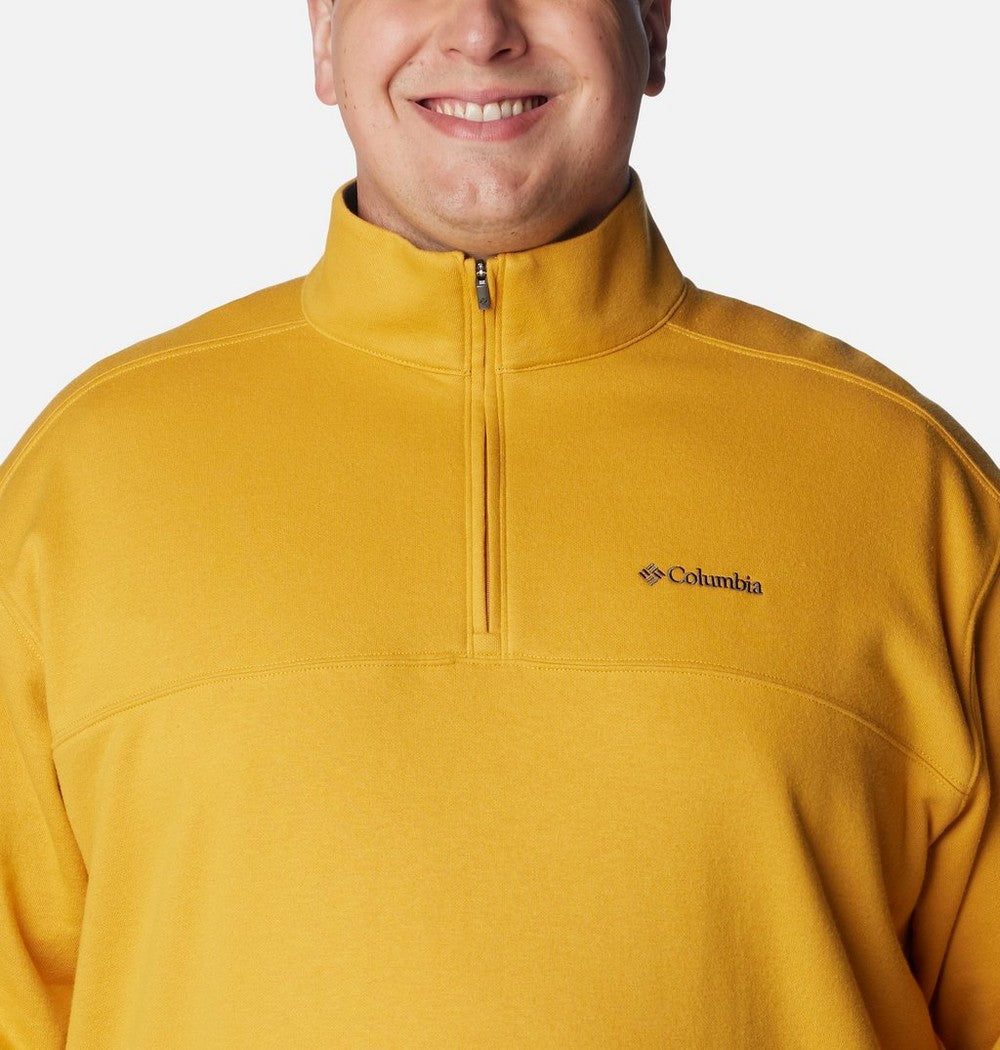 Men's Big Half-Zip Fleece Pullover - Blue