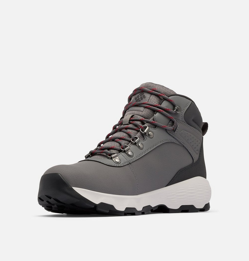 Men's Wide Waterproof Leather Hiking Boot - Black
