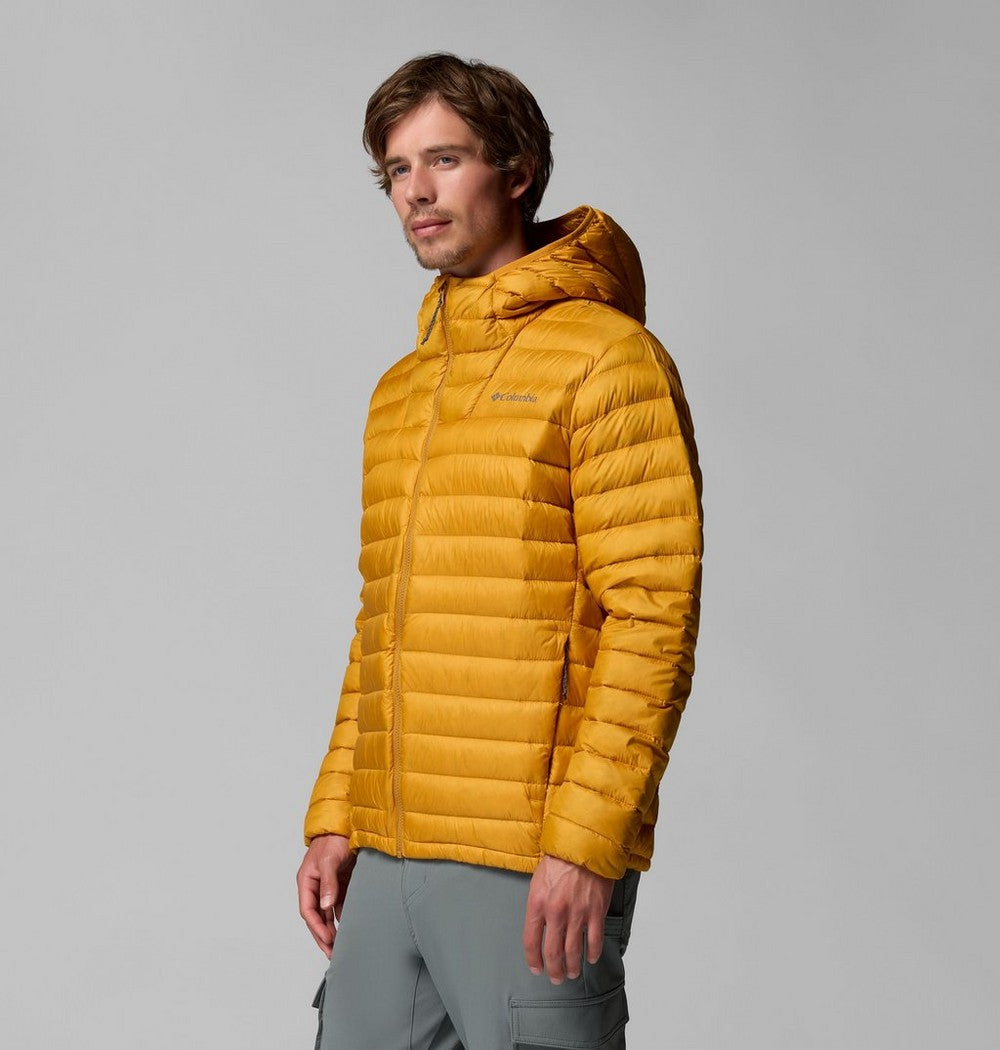 Men's Packable Down Hooded Jacket - Blue
