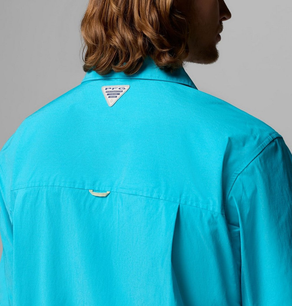 Men's Short Sleeve Fishing Shirt - Teal