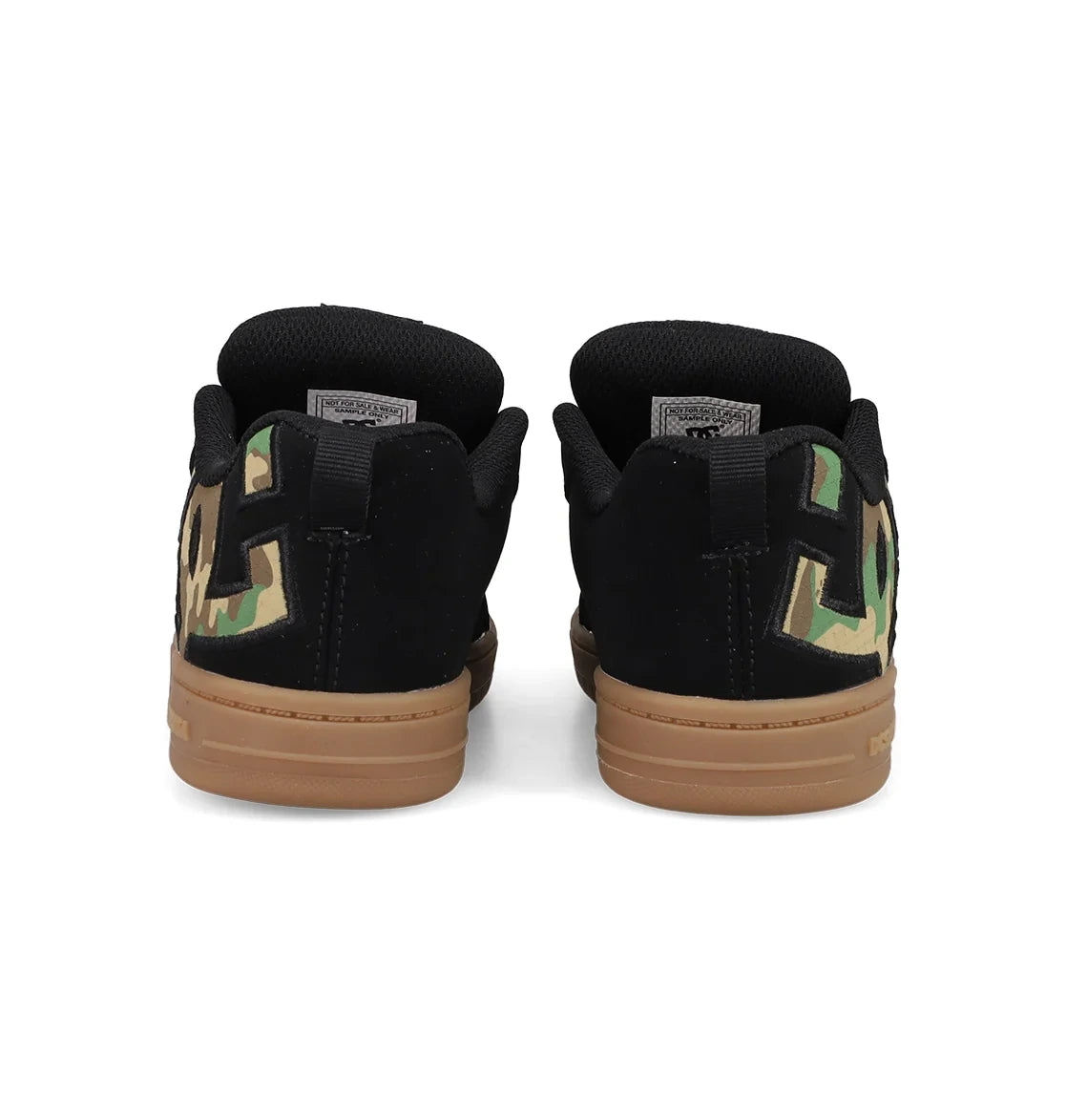 Kids' Padded Cupsole Sneakers - Black Camo