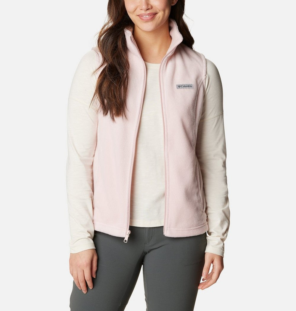 Women's Fleece Vest - Chalk