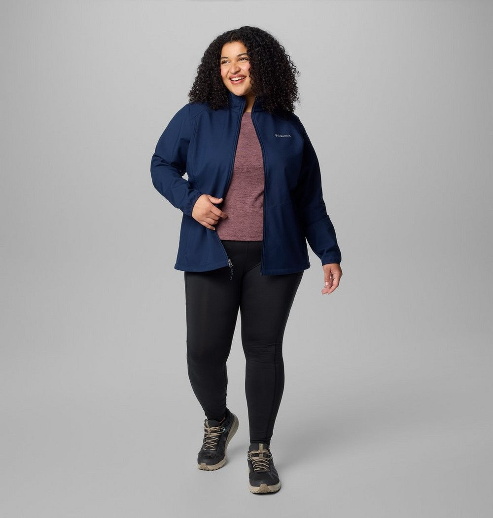 Women's Plus Size Softshell Jacket - Blue