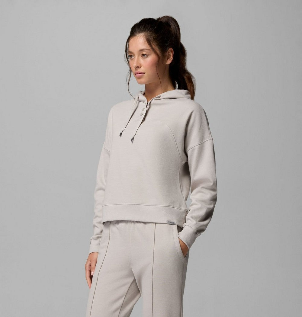 Women's Snap Front Hoodie - Blue