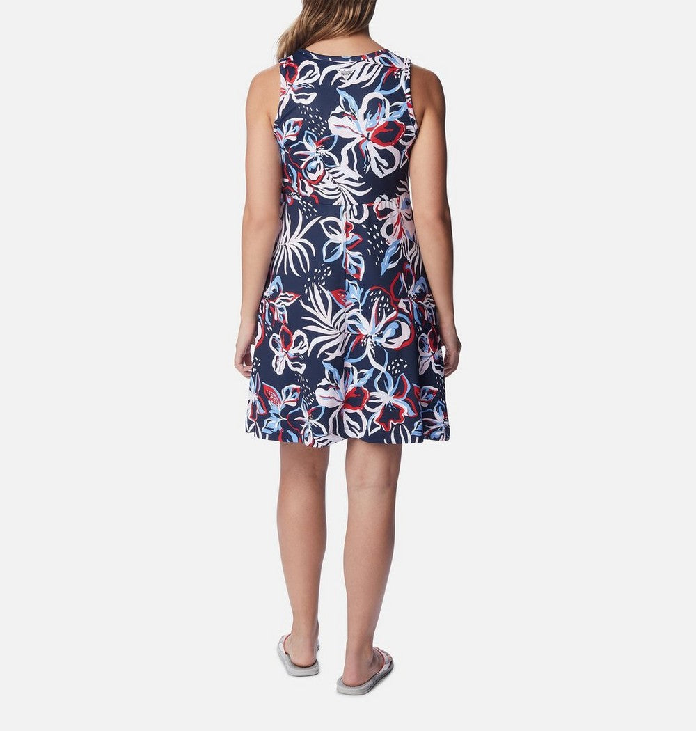 Women's UPF 50 Tank Dress - Gray Print