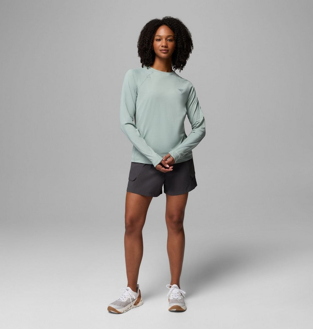 Women's UPF 50 Long Sleeve Sun Shirt - White