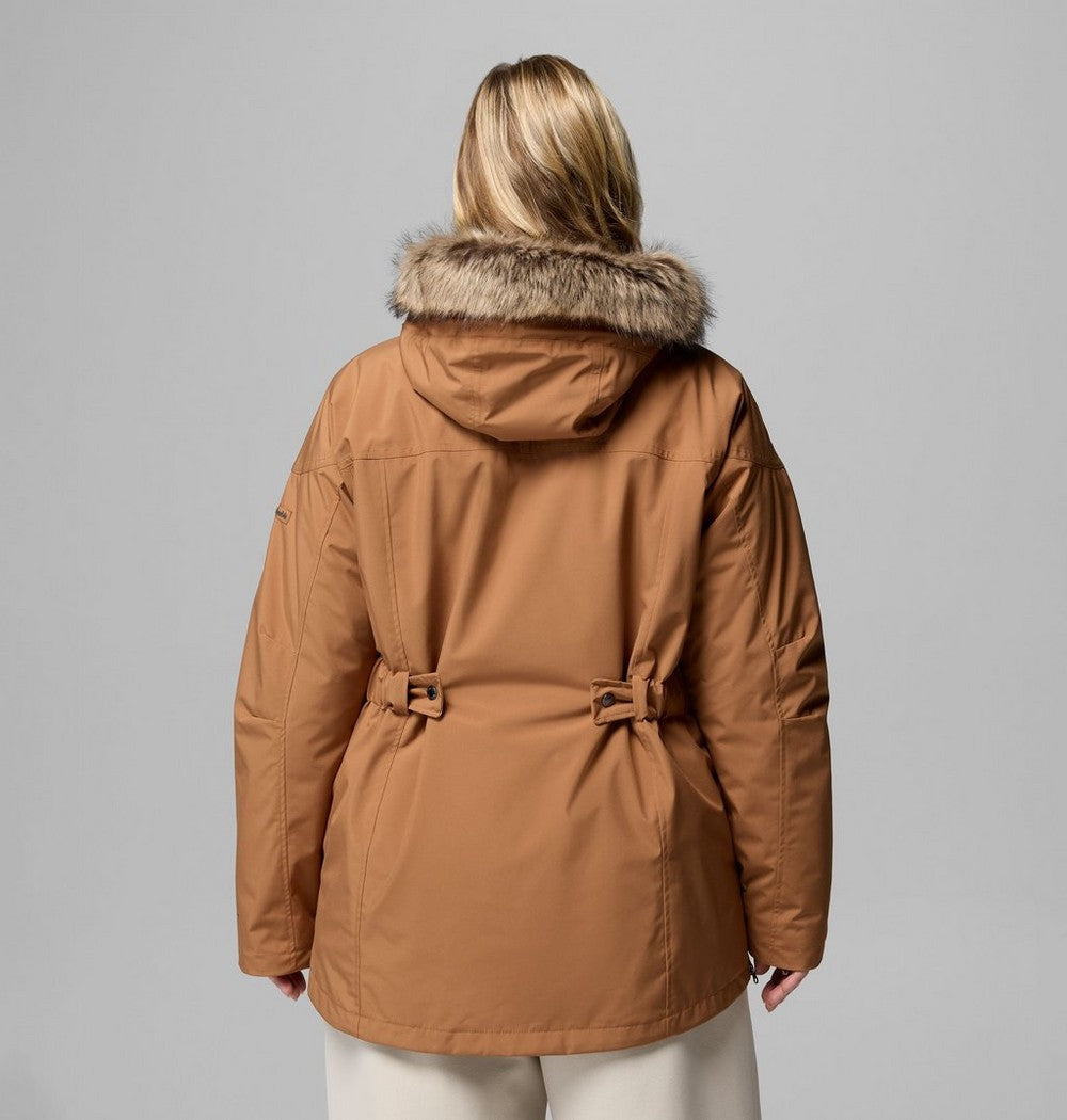 Women's Plus 3-In-1 Hooded Winter Jacket - Green