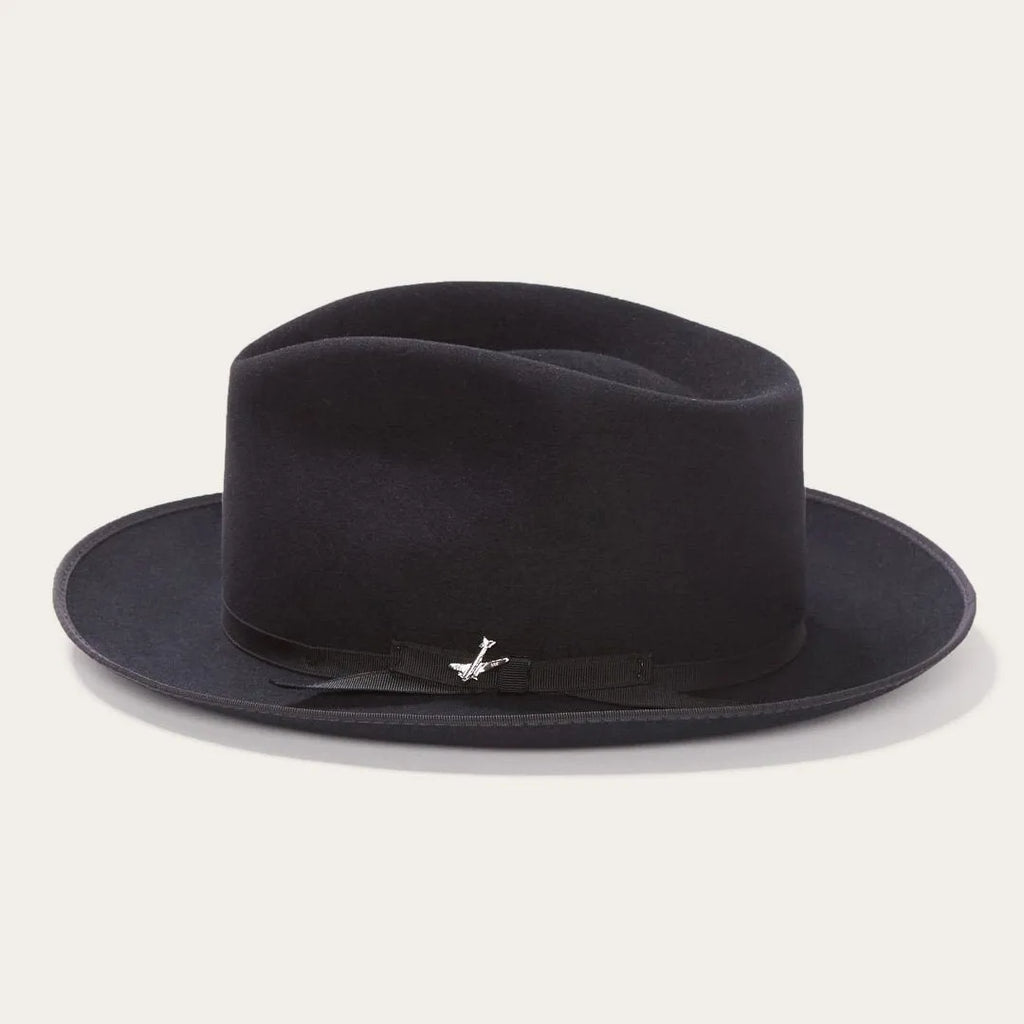 Skyliner Wool Fedora Black Color