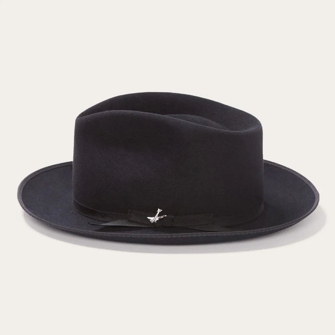 Skyliner Wool Fedora Black Color