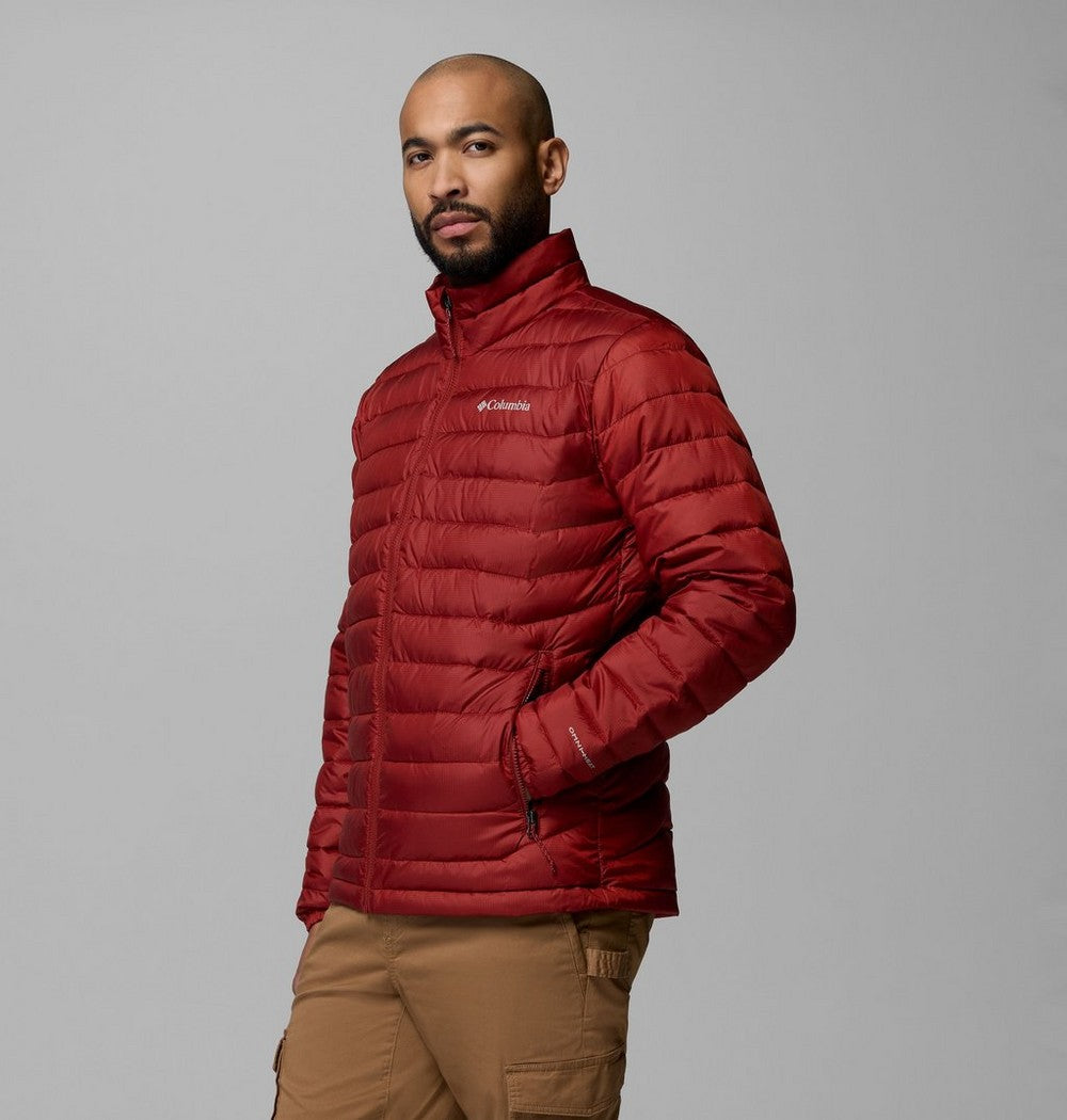 Men's Insulated Puffer Jacket - Red