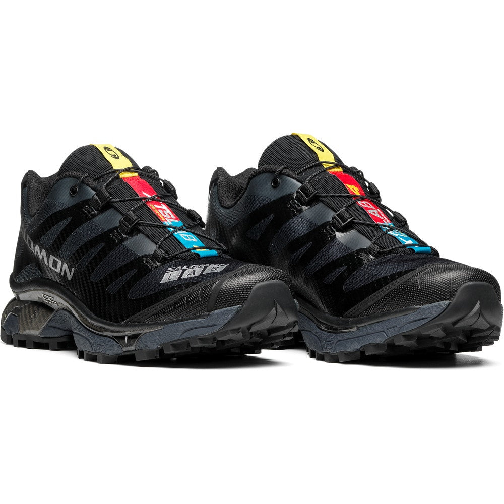 Cushioned Retro Sneakers - Black