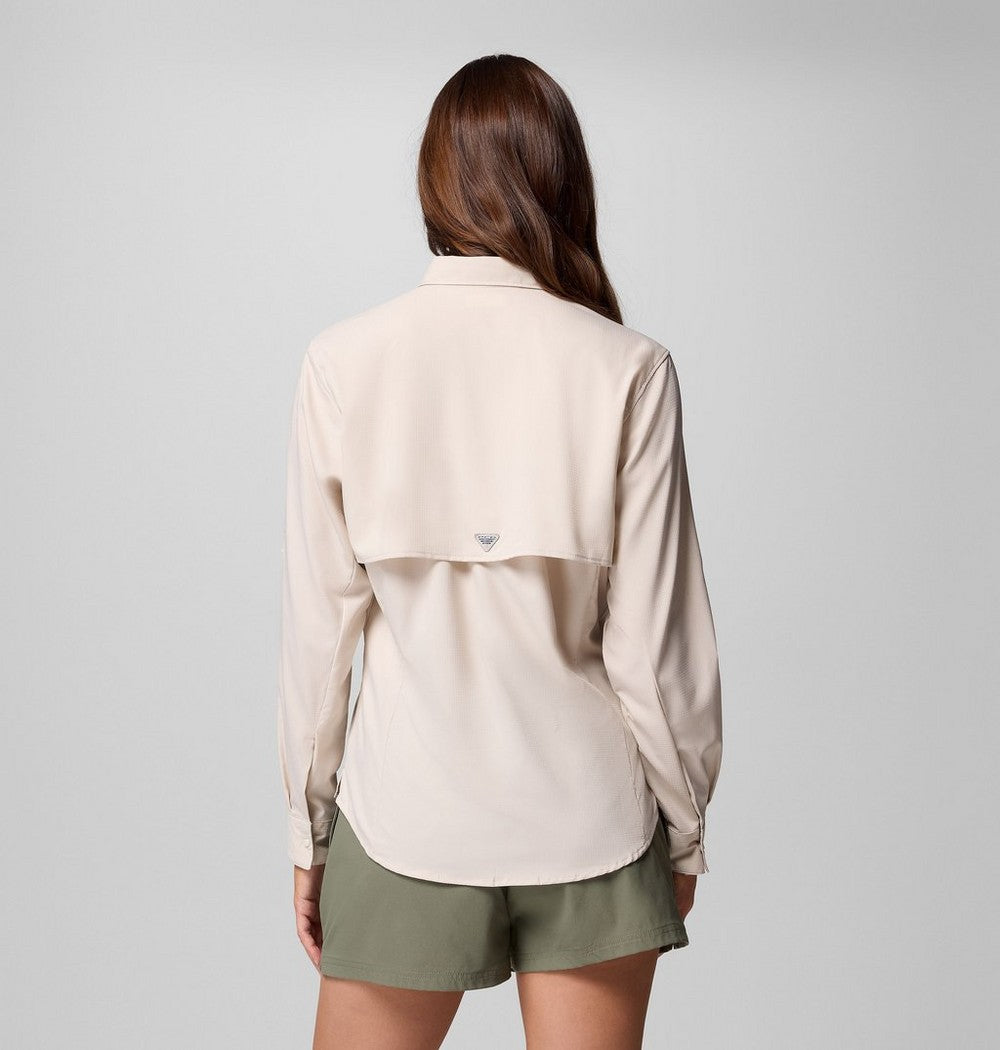 Women's Long Sleeve Fishing Shirt - Stone