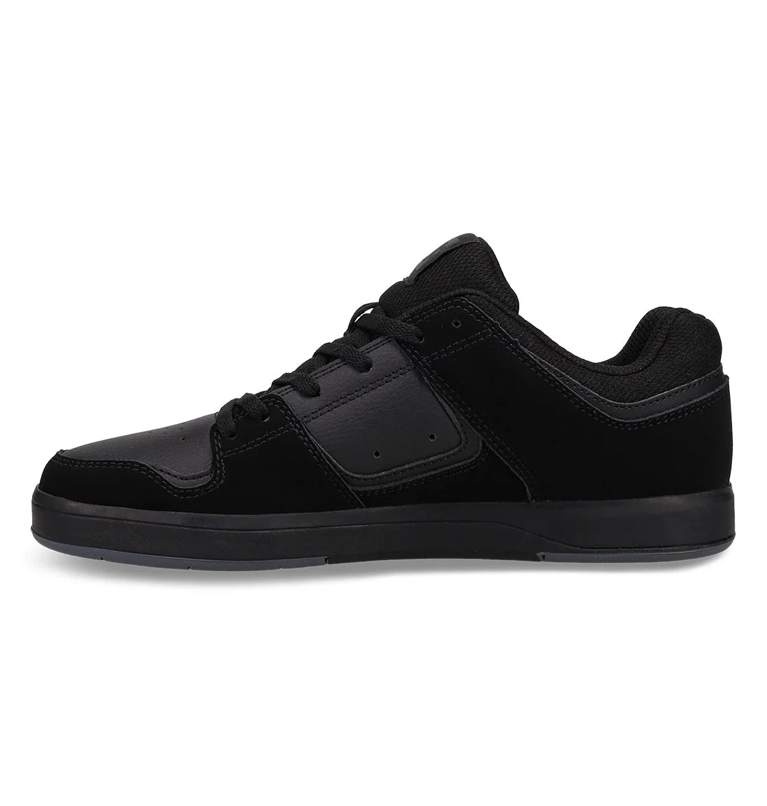 Men's Leather Cupsole Sneakers - Black