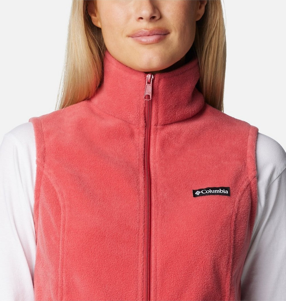 Women's Fleece Vest - Chalk