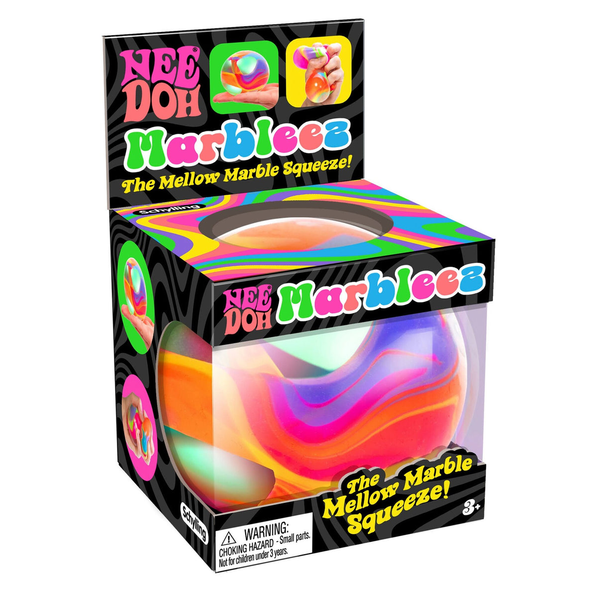 Marbled Jelly Squeeze Ball