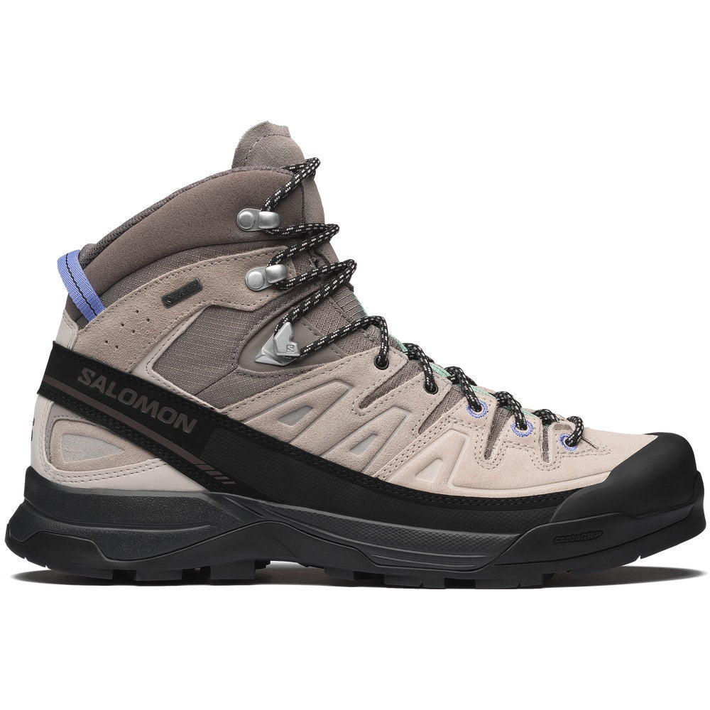 Waterproof Leather Mid Hiking Sneaker - Gray