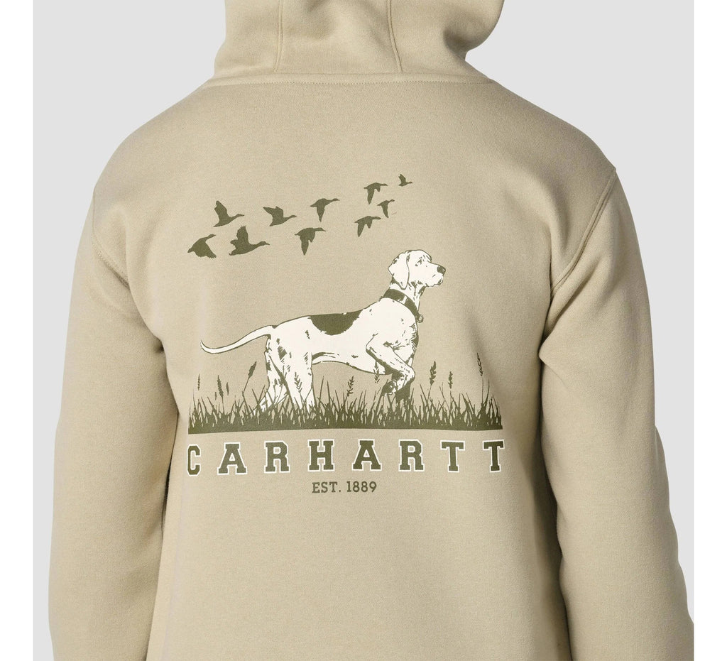 Boys' Dog Graphic Pullover Hoodie - Sandstone
