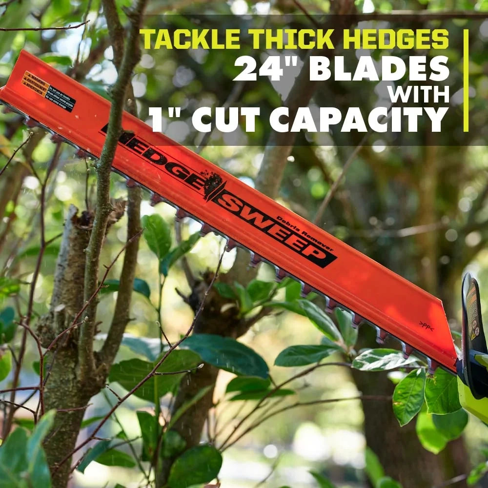 40V 24-Inch Hedge Trimmer Kit